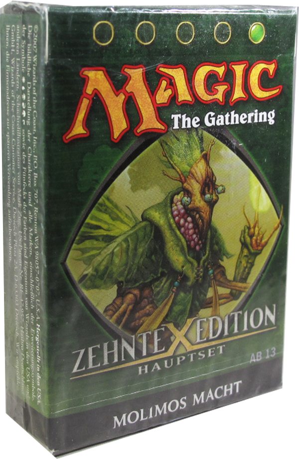 Magic Zehnte Edition Starter Deck - Molimos Macht deutsch