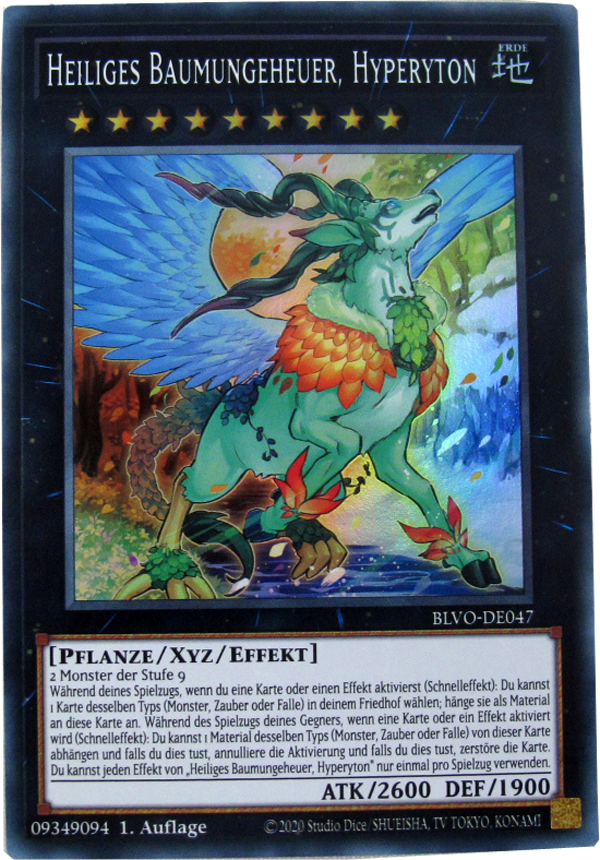 BLVO-DE047 Heiliges Baumungeheuer, Hyperyton Super Rare deutsch
