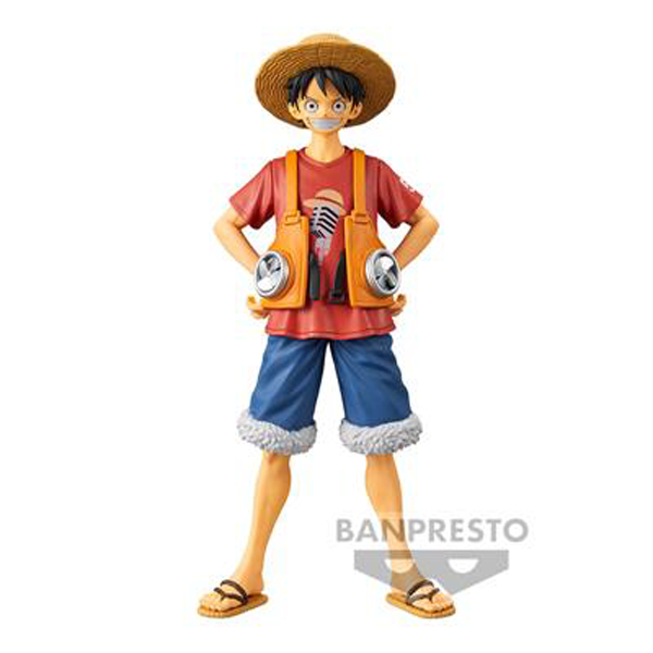 Figur - One Piece Film Red - DXF The Grandline Men Vol. 1 - Monkey D. Luffy
