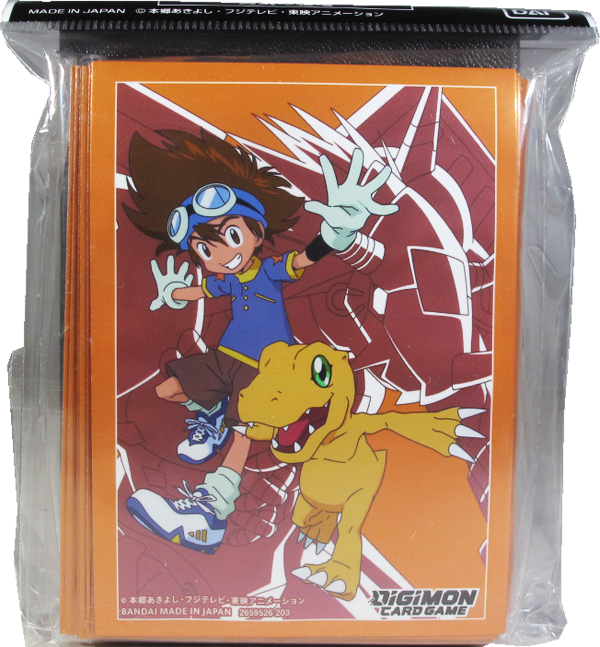 Digimon Card Game 60 Card Sleeves 2023 - Tai & Agumon