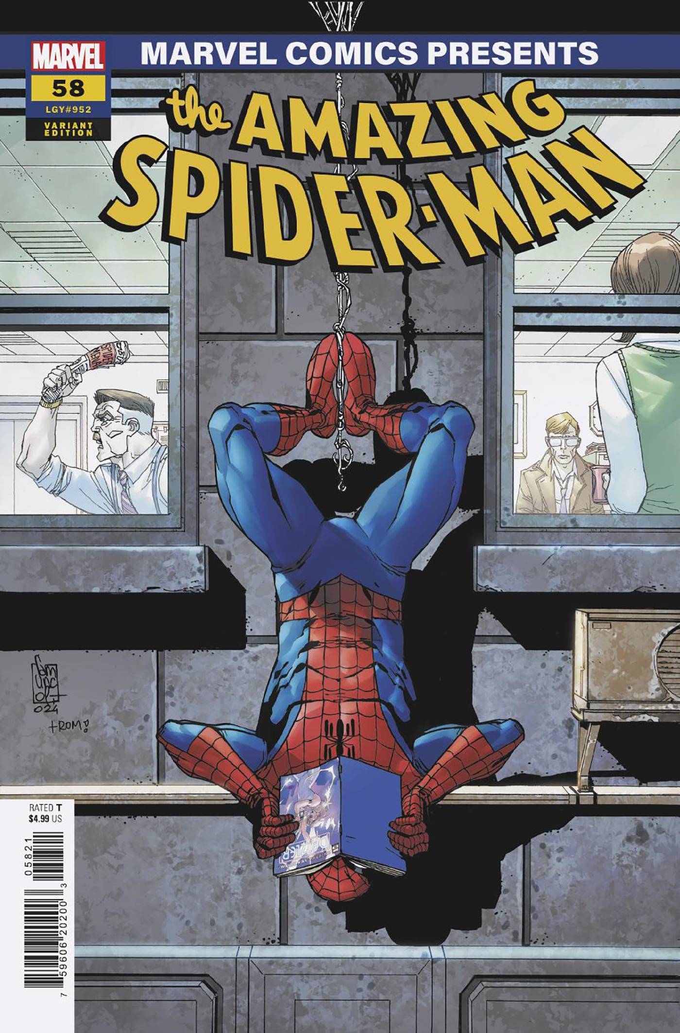 AMAZING SPIDER-MAN (2022) #58 CAMUNCOLI MARVEL COMICS PRESENTS VAR