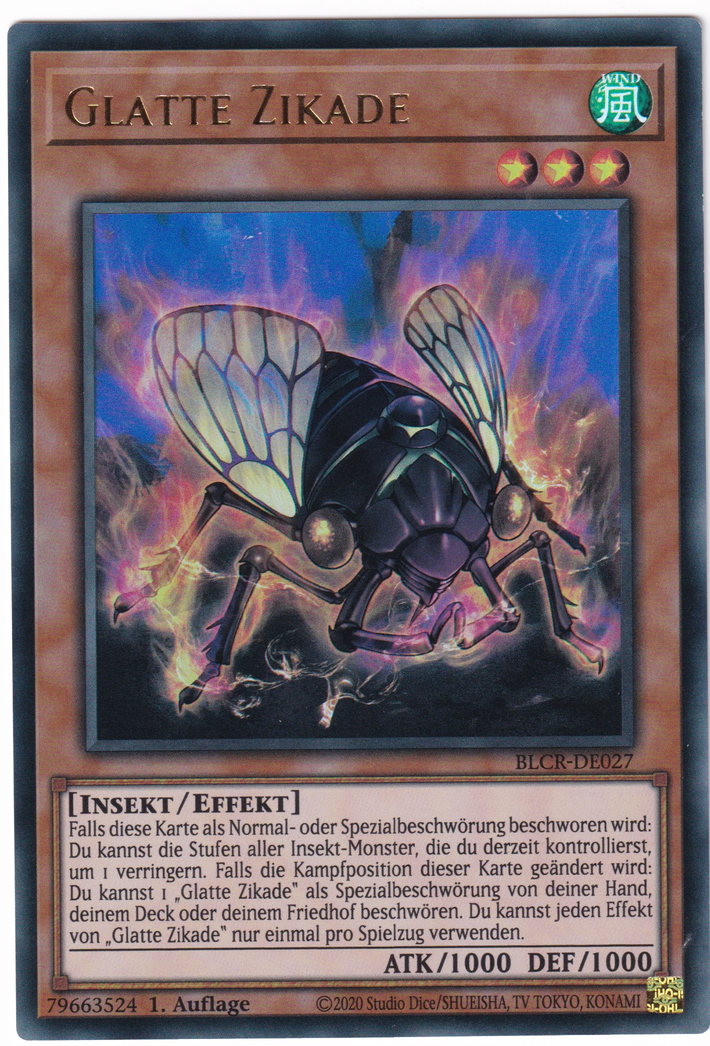 Glatte Zikade 027/097 Ultra Rare  - BoL: Crystal Revenge