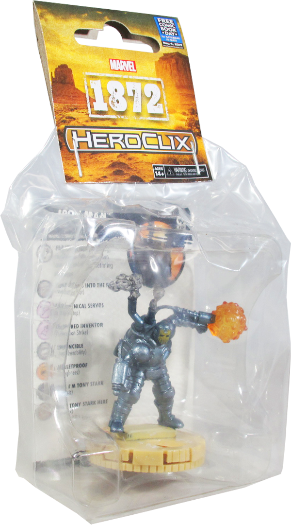 Marvel HeroClix - Free Comic Book Day 2019 Exclusive Figure - 1872 Iron Man