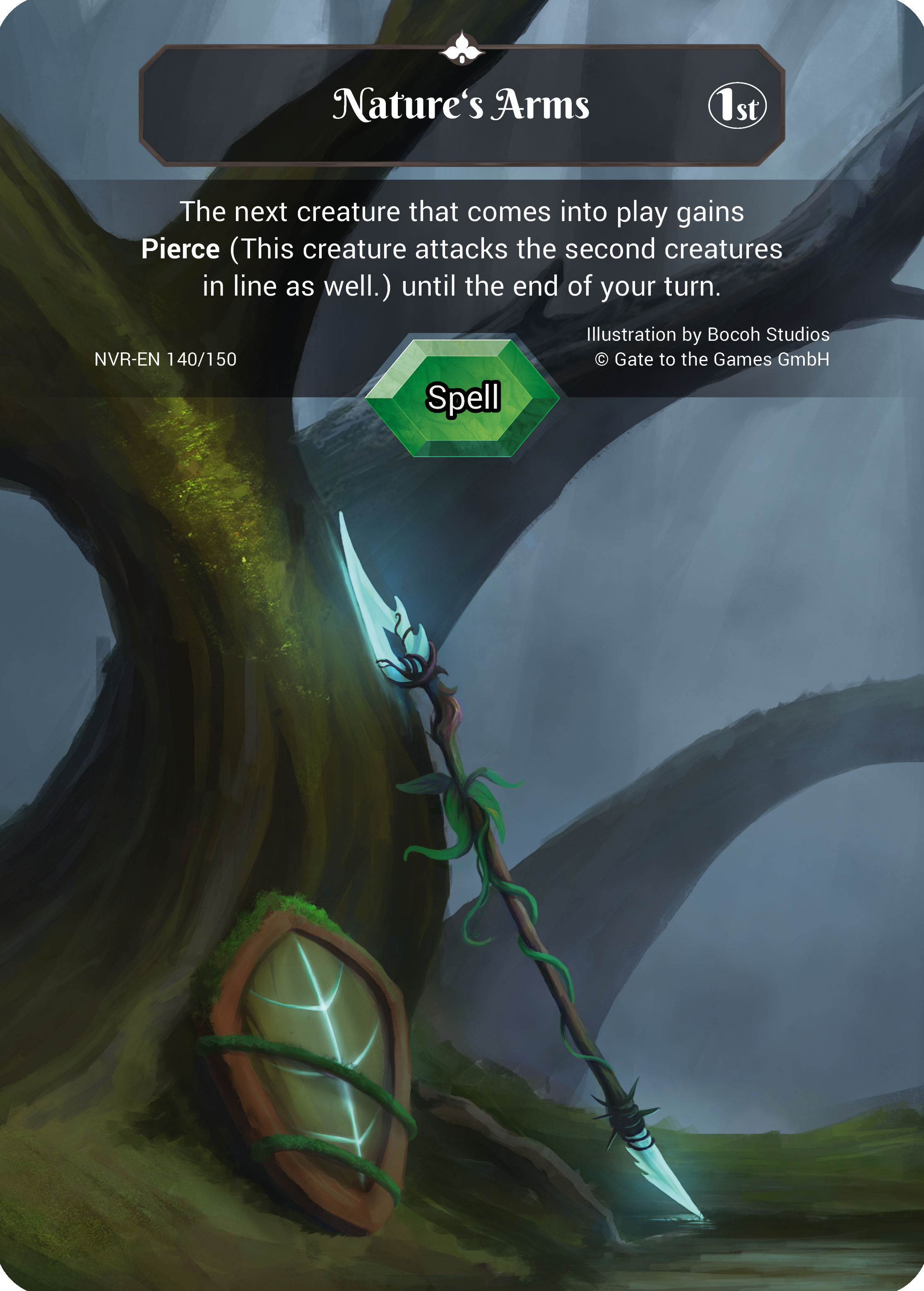 Nature's Arms 140/150 Common - Alpha 1. Edition EN