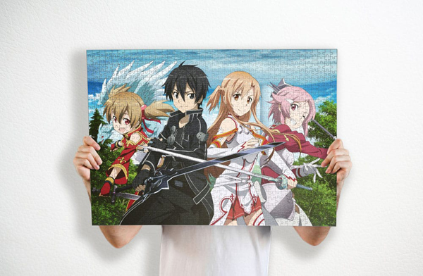 1000 Teile Puzzle - Sword Art Online - Characters