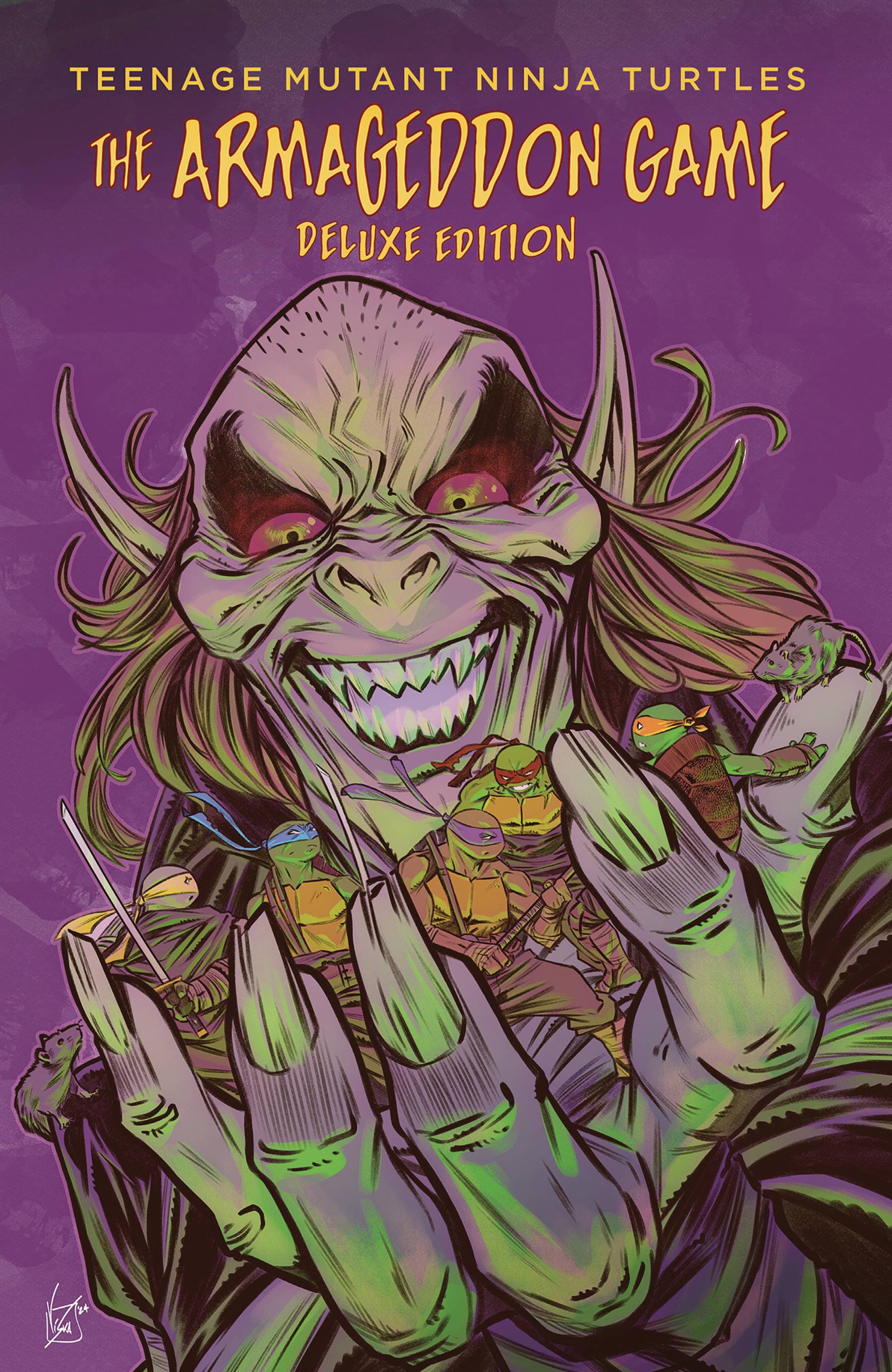 TURTLES TMNT ARMAGEDDON GAME DELUXE EDITION HC