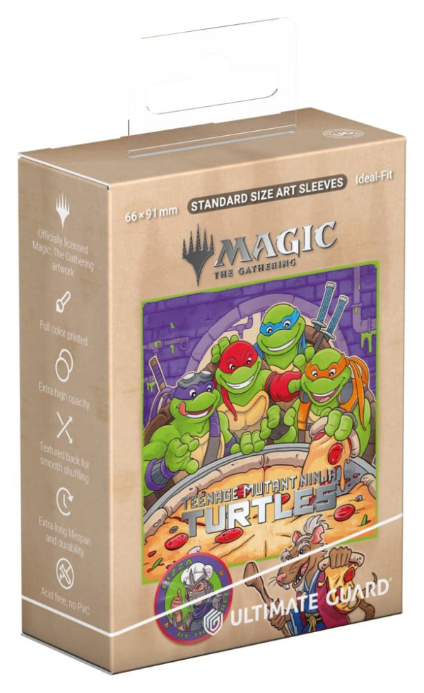 Ultimate Guard Art Sleeves - Magic: The Gathering Avatar: Teenage Mutant Ninja Turtles - Pizza Box
