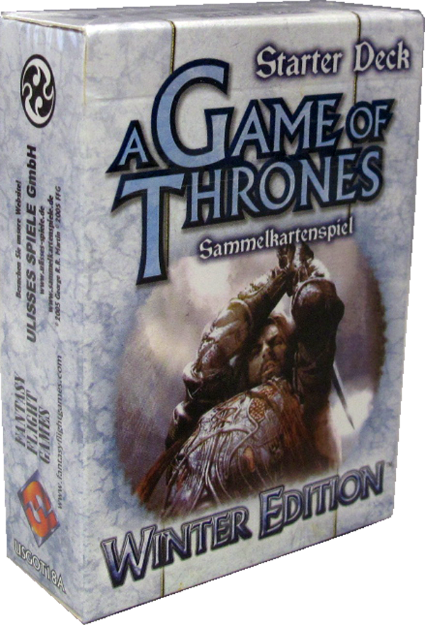 A Game of Thrones Sammelkartenspiel Winter Edition Starter Deck deutsch