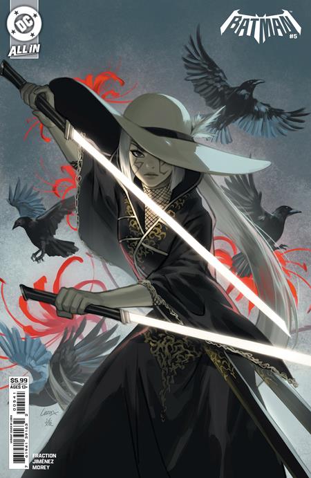BATMAN (2025) #5 CVR D LESLEY LEIRIX LI CARD STOCK VAR