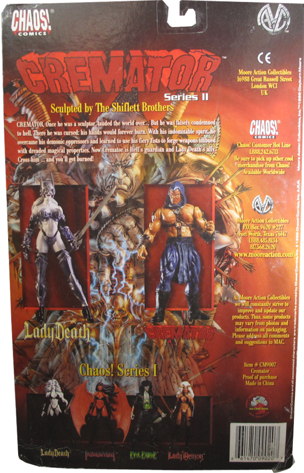 Action Figur - Cremator Series 2 - Glow in the Dark Cremator - Exclusive