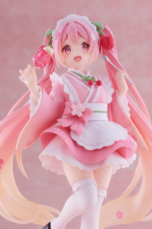 Figur - Hatsune Miku - Newley Written Figure - Sakura Miku (Japanese Cafe Ver.) Reissue