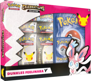 Pokemon Celebrations Dunkles Feelinara-V Kollektion deutsch