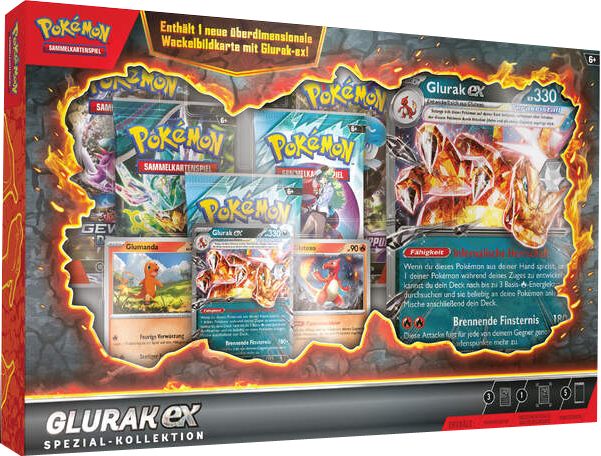 Pokemon Glurak-EX Spezial Kollektion deutsch