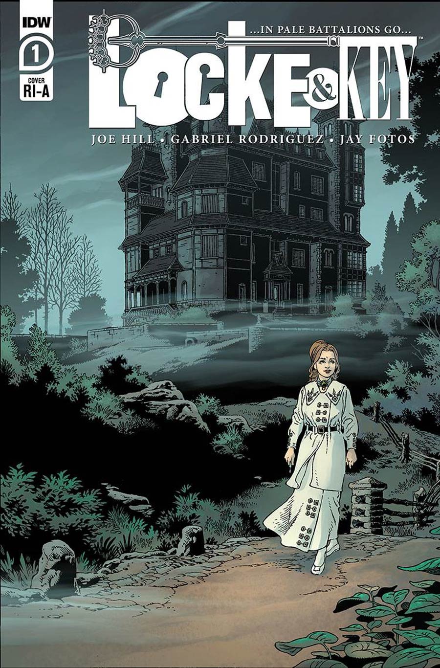 Locke & Key In Pale Battalions Go #1 Incentive Gabriel Rodriguez Variant Cover