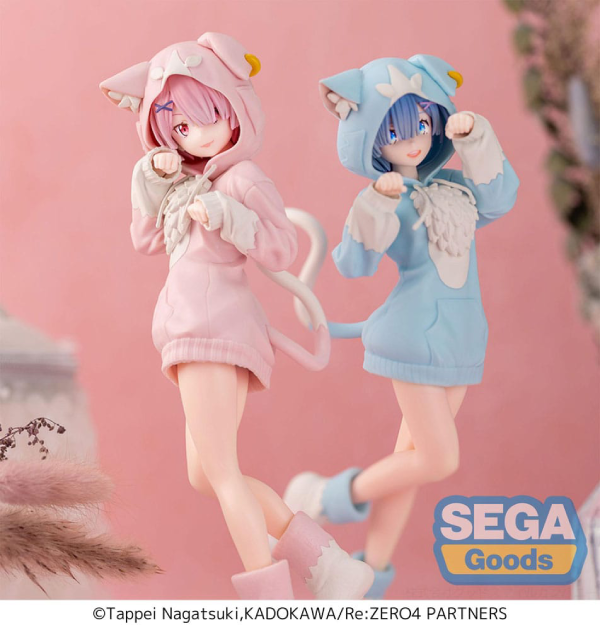 Figur - Re:Zero: Starting Life in a Another World - XStellar Figure - Ram (Mofumofu Pack)