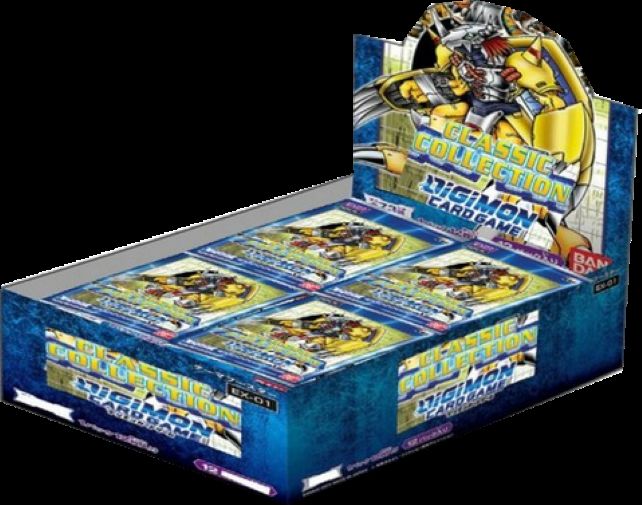 Digimon Card Game Classic Collection Ex Booster Display englisch