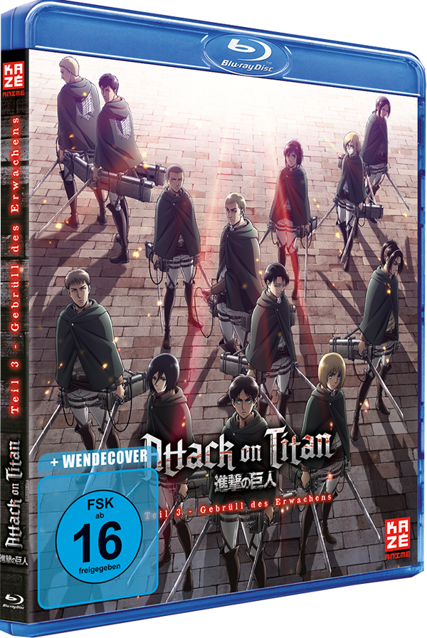 Attack on Titan Anime Movie Vol. 03 Blu-ray