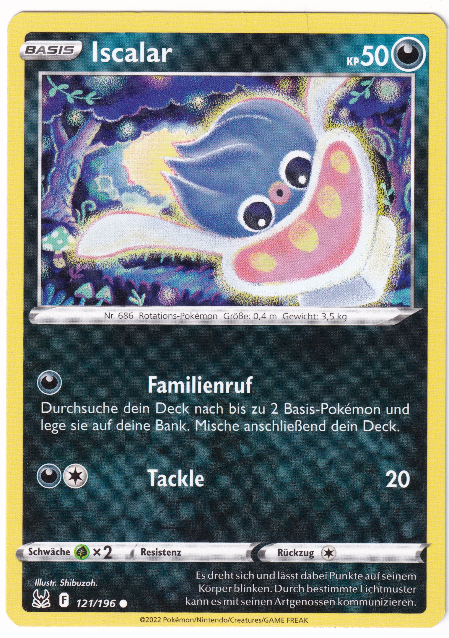 Iscalar 121/196 Common - Verlorener Ursprung Deutsch