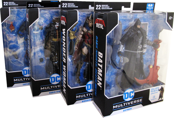 Action Figur DC Multiverse Dark Knights: Death Metal 4er Set