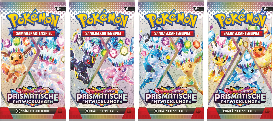 Pokemon Karmesin & Purpur Prismatische Entwicklungen Booster deutsch