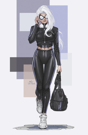 BLACK CAT #4 - 1:50 INHYUK LEE STREET-VERSE VIRGIN VARIANT