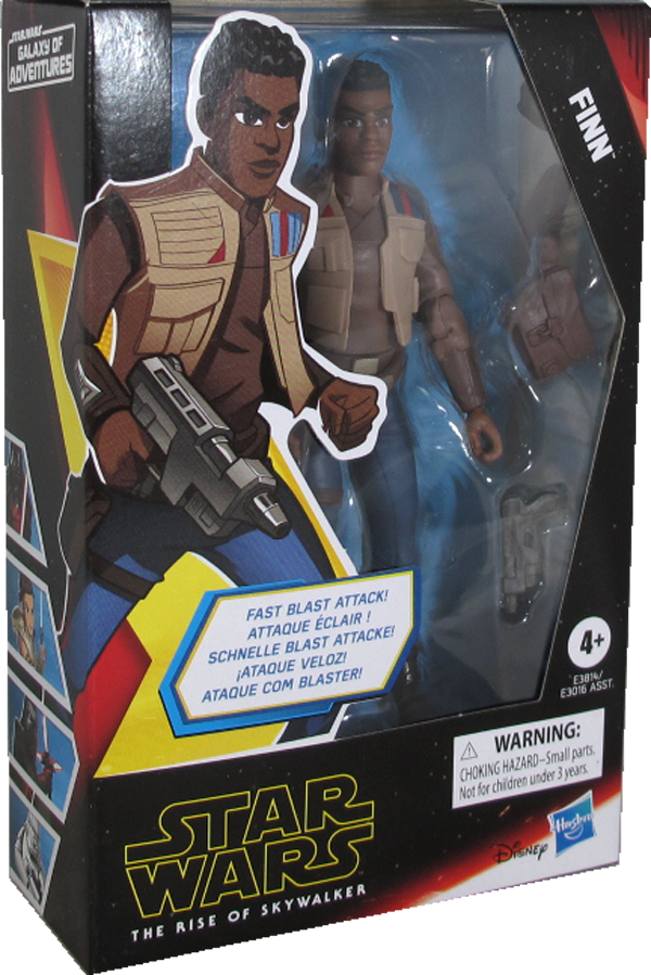 Star Wars Actionfigur - Galaxy of Adventures Series - Finn