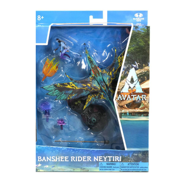 Action Figur - Avatar 2 The Way of Water - World of Pandora - Banshee Rider Neytiri