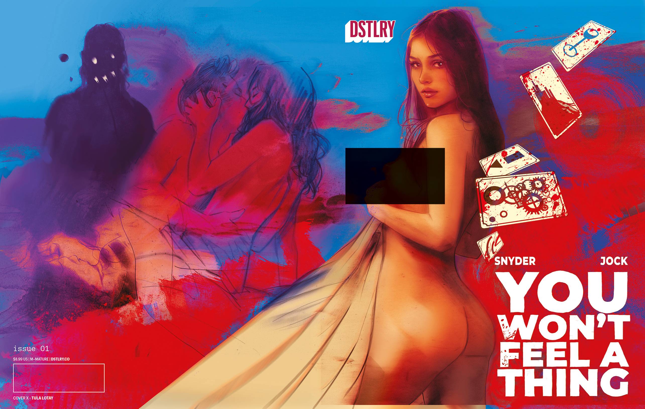 YOU WONT FEEL A THING #1  - NUDE LOTAY POLYBAGGED VAR