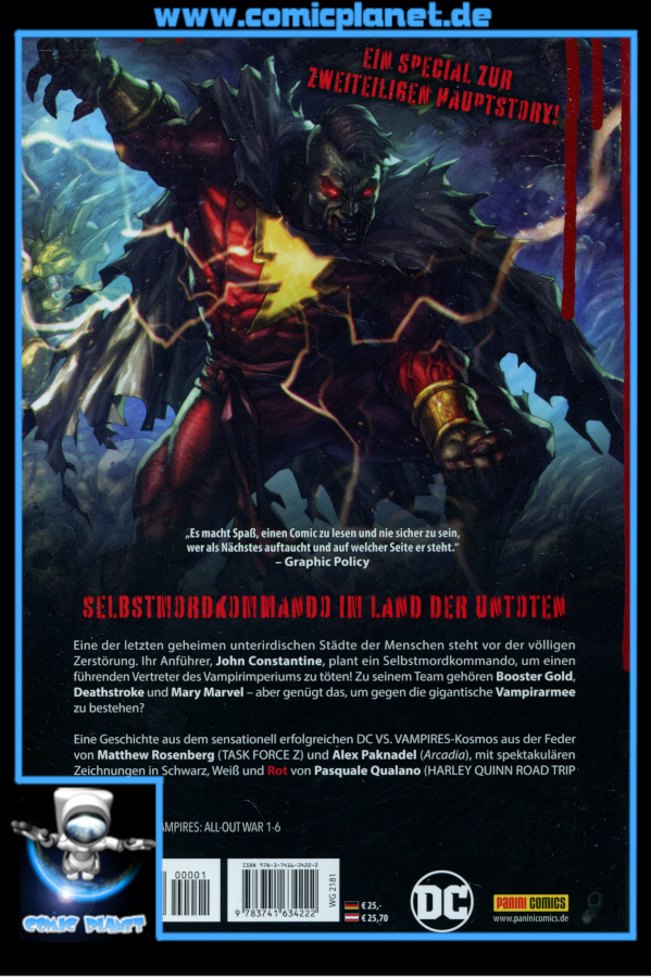 DC-Horror: Angriff der Vampire Special: Blut-Kommando
