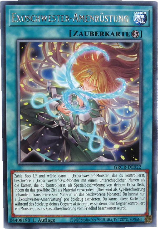 GRCR-DE022 Exoschwester-Amenrüstung Rare deutsch