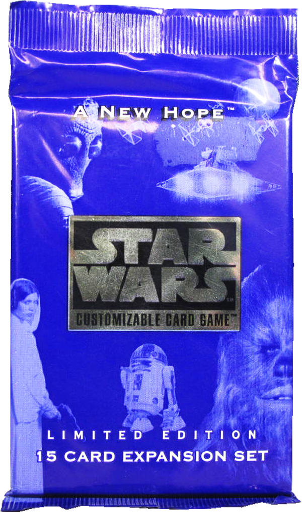 Star Wars CCG A New Hope Limited Edition Booster englisch