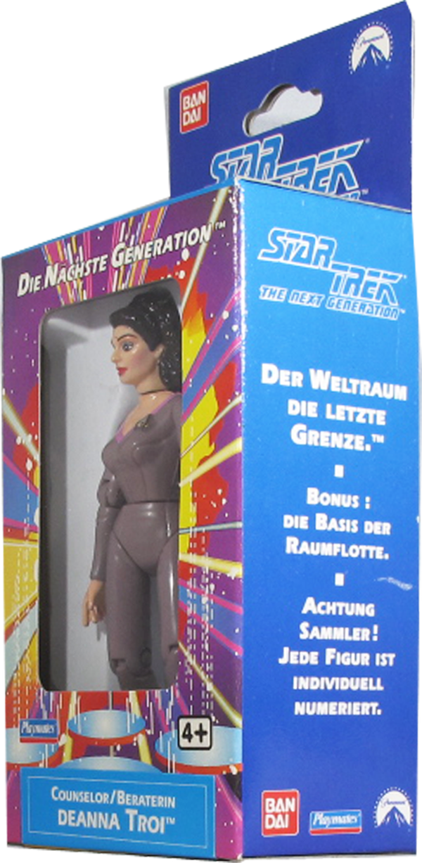 Action Figur - Star Trek The next Generation - Counselor/Beraterin Deanna Troi