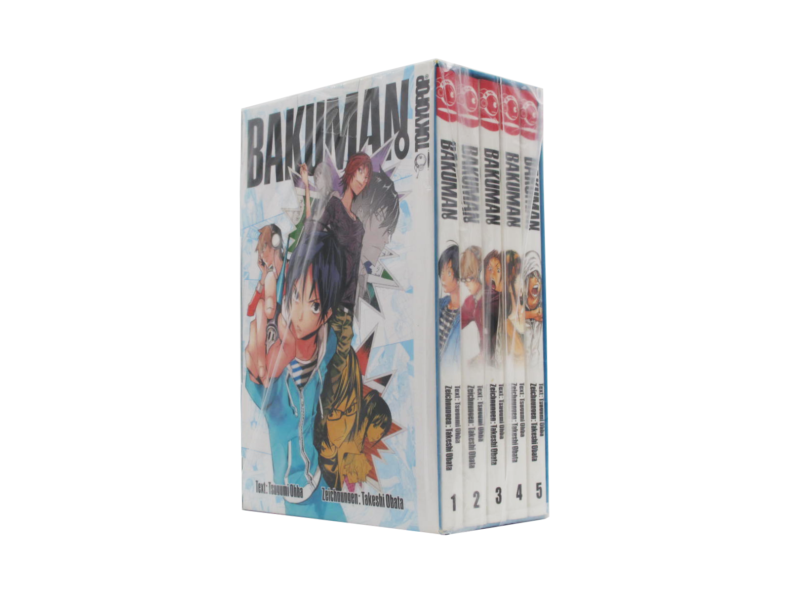 Bakuman - Anfänger Set, Bände 1-5 im Schuber