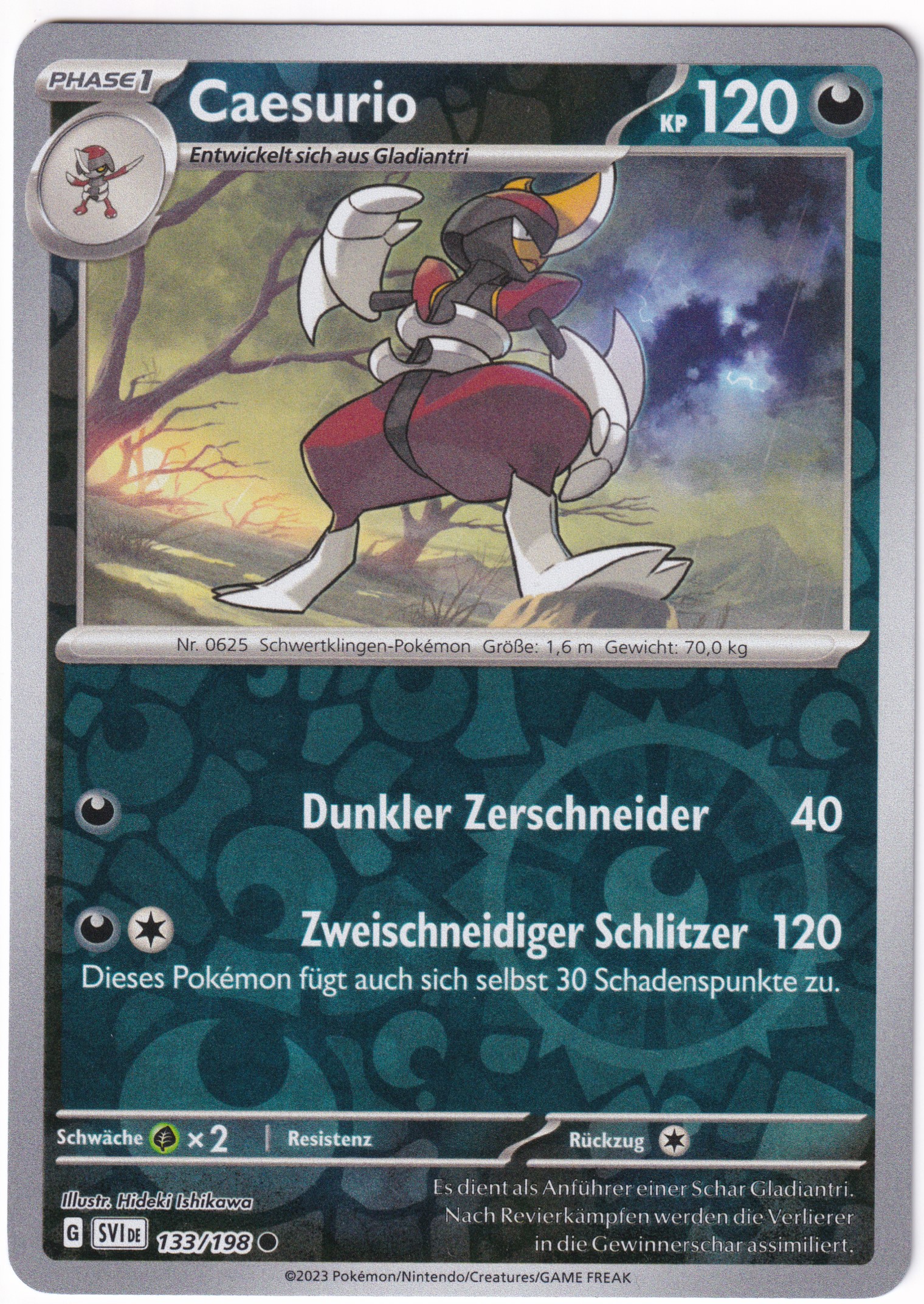 Ceasurio 133/198 Common Reverse Holo  - Karmesin & Purpur Deutsch