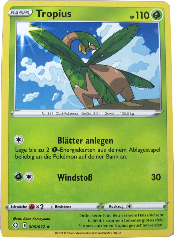 GLSS-005/072 Tropius Uncommon deutsch