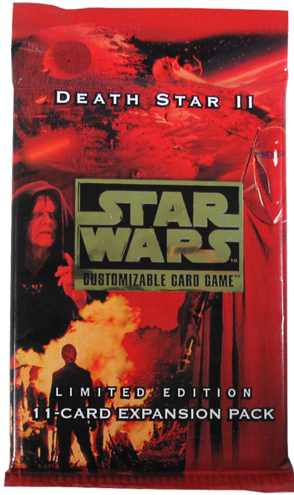 Star Wars Customizable Card Game - Limitited Edition - Death Star II Booster englisch
