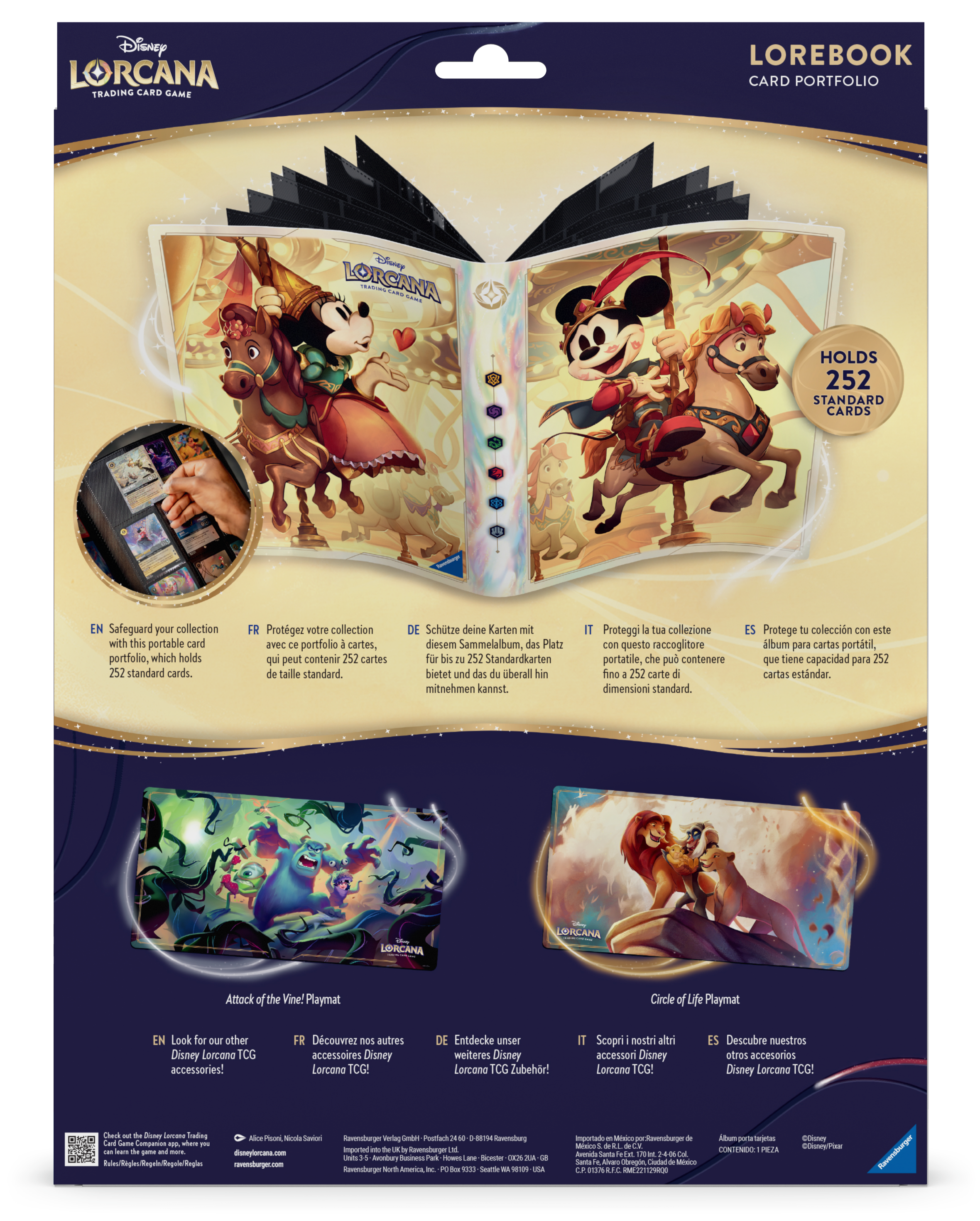 Disney Lorcana Sammelalbum Micky & Minnie