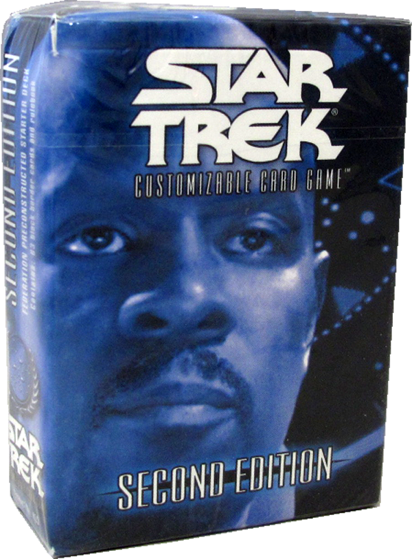 Star Trek Second Edition Starter Deck Federation Sisko englisch