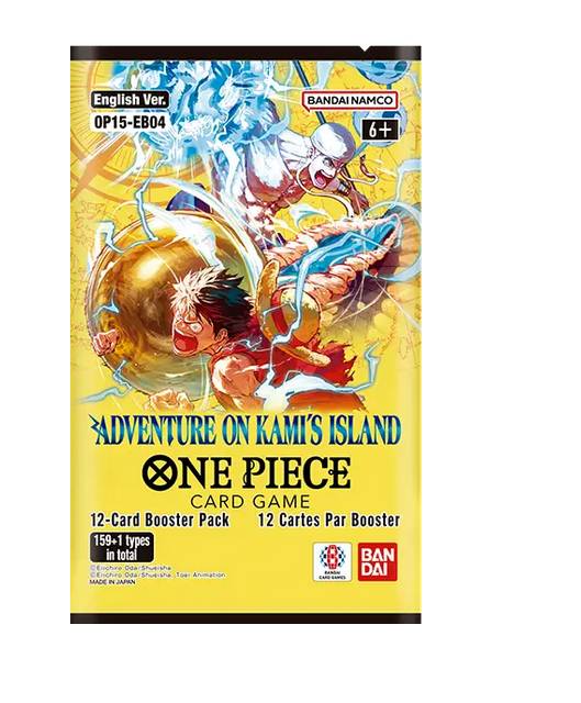 One Piece CG OP15 EB04 Adventure on Kami's Island Booster englisch