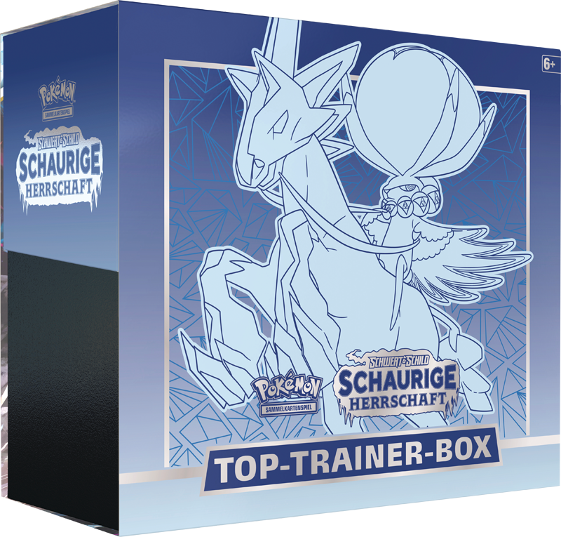 Pokemon Schwert & Schild Schaurige Herrschaft Coronospa Blau Top-Trainer-Box deutsch
