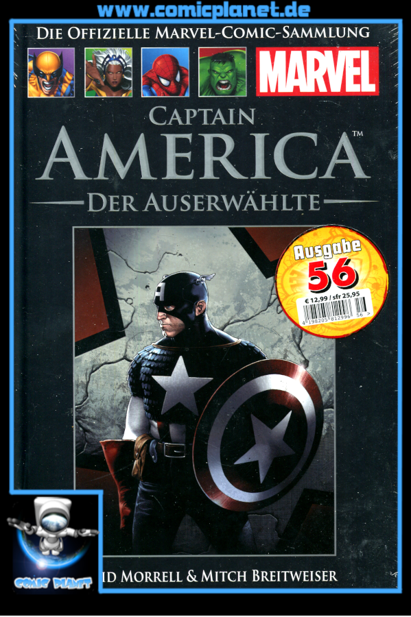 Die offizielle Marvel-Comic-Sammlung 53 (HC) - Captain America: Der Auserwählte