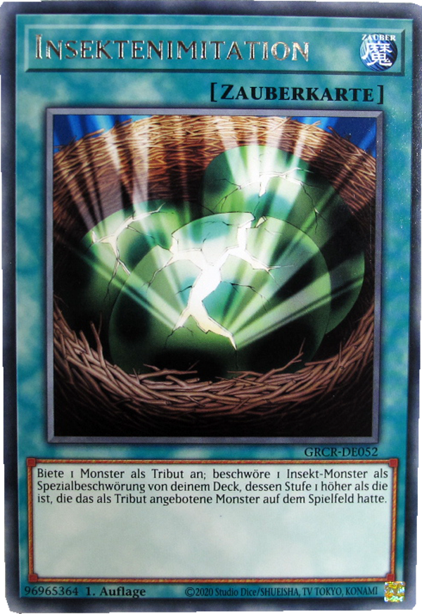 GRCR-DE052 Insektenimitation Rare deutsch