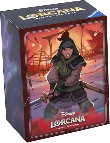 Disney Lorcana Rise of the Floodborn Deck Box - Mulan