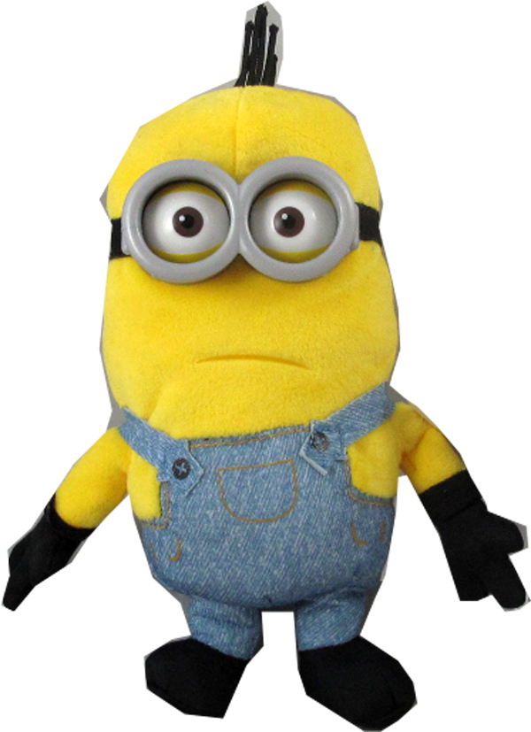 Plüschfigur Minions 13cm Kevin unbegeistert