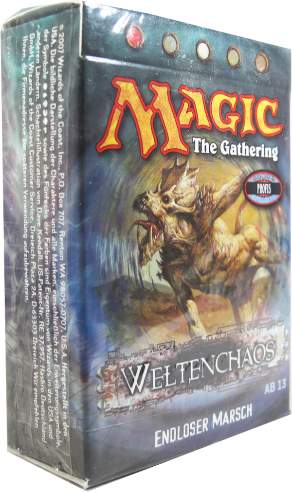 Magic Weltenchaos Starter Deck - Endloser Marsch deutsch