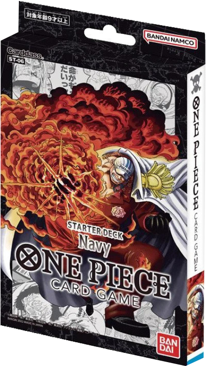 One Piece Navy Starter Deck ST06 englisch