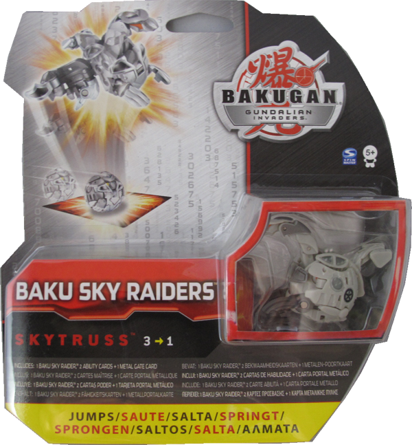 Bakugan Gundalian Invaders - Baku Sky Raiders - Skytruss - grau