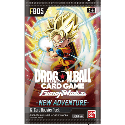 Dragonball Super Card Game - Fusion World - New Adventure - FB05 Booster englisch