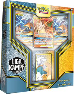 Pokemon Liga-Kampf Deck Set: Reshiram & Glurak-GX und Pikachu & Zekrom-GX deutsch