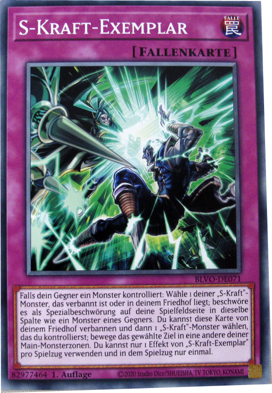 BLVO-DE071 S-Kraft-Exemplar Common deutsch